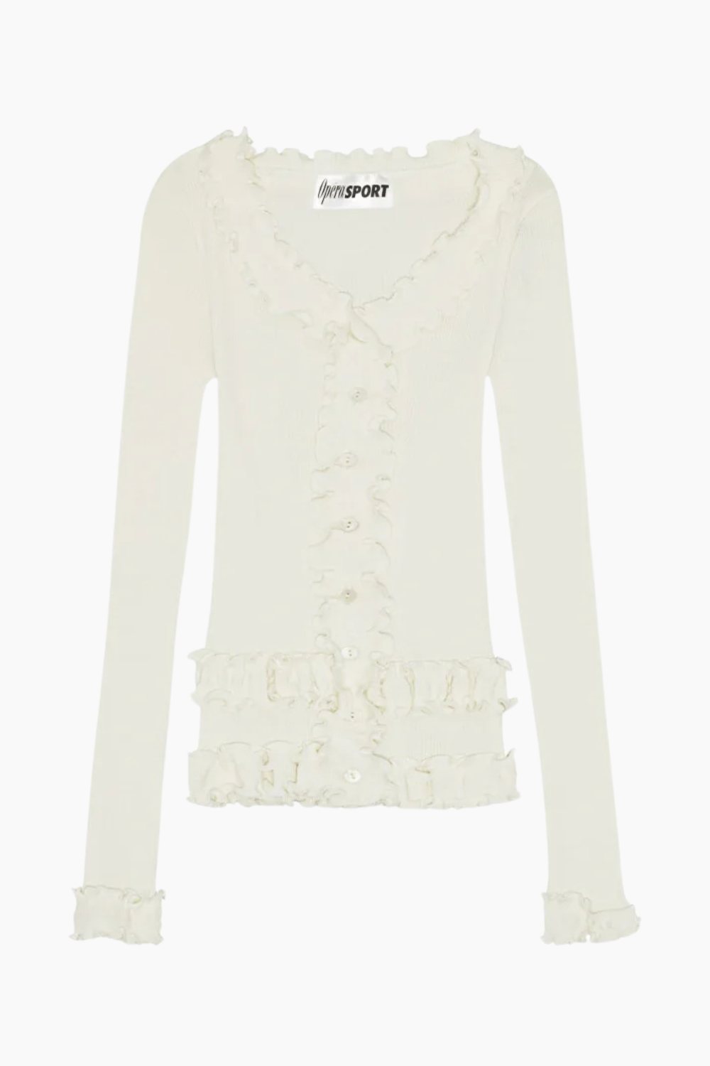 Caroline Seamless Top - White - OpéraSPORT