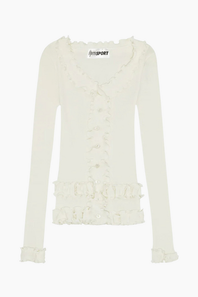 Caroline Seamless Top - White - OpéraSPORT