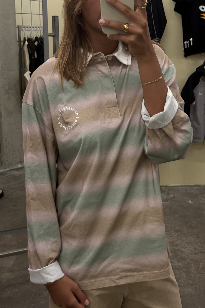 Cash Polo Shirt  - Dusty Multi - H2O Fagerholt