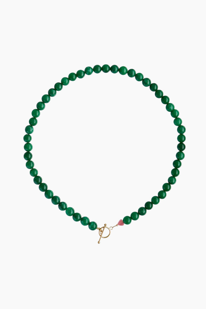 Cherie Bon Bon Necklace - Happy Green - Stine A