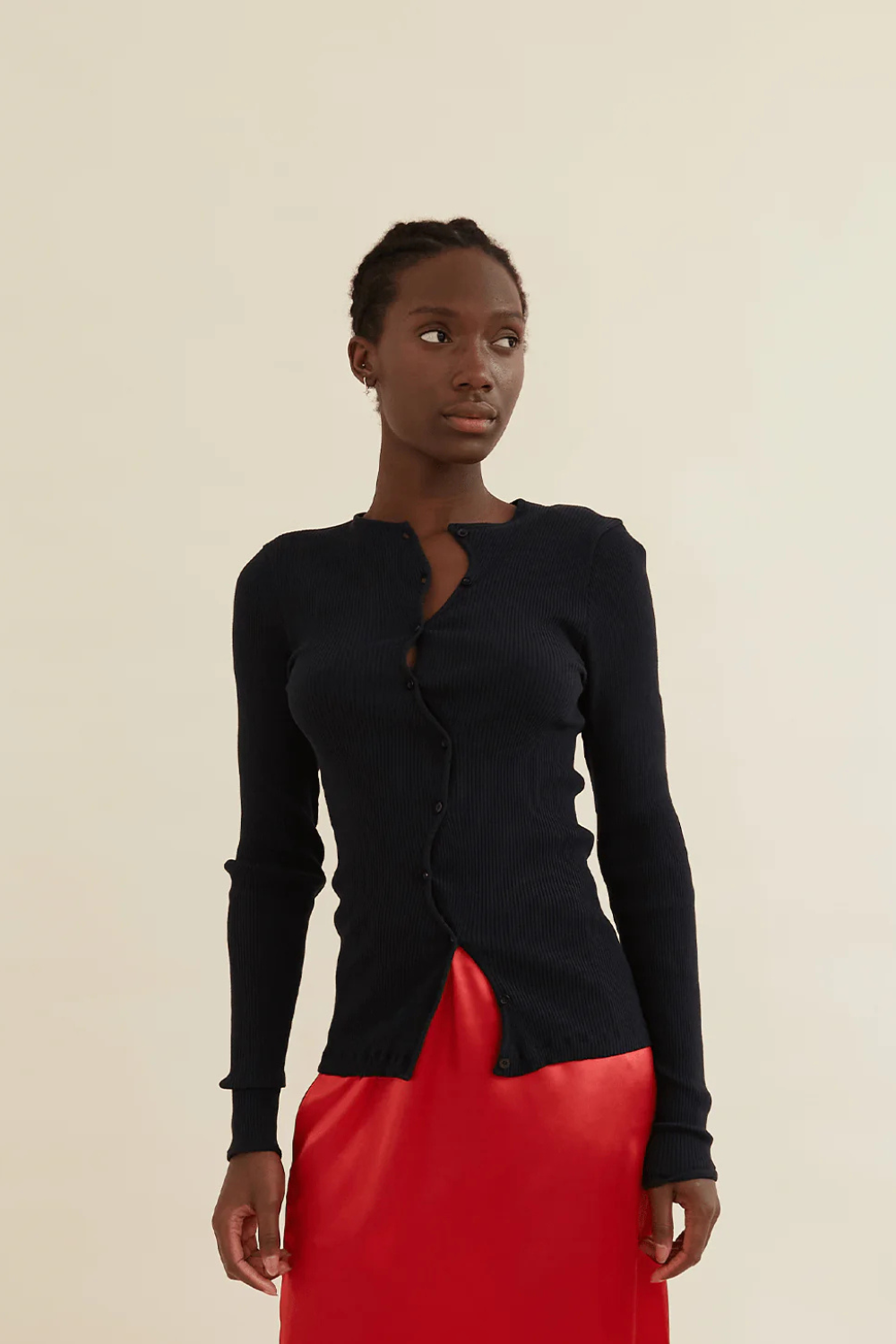 Claire Seamless Top i Black fra OpéraSPORT - QNTS