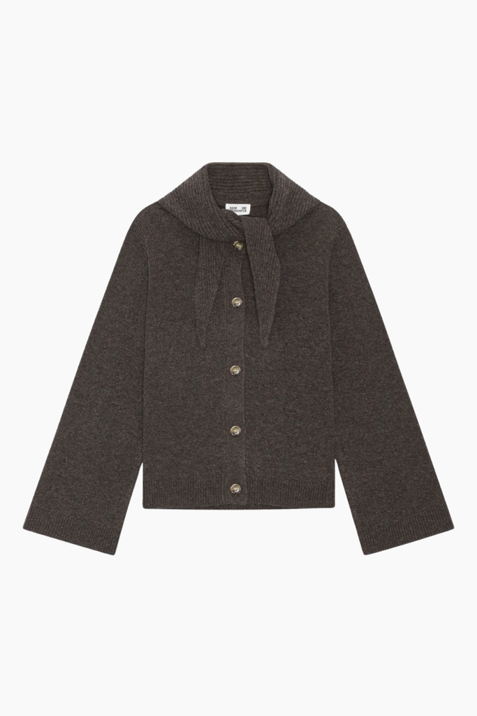 Clarine Cardigan - Coffee Brown - Baum und Pferdgarten