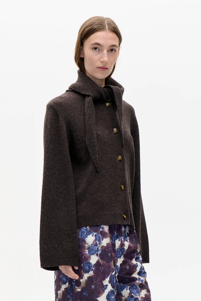 Clarine Cardigan - Coffee Brown - Baum und Pferdgarten