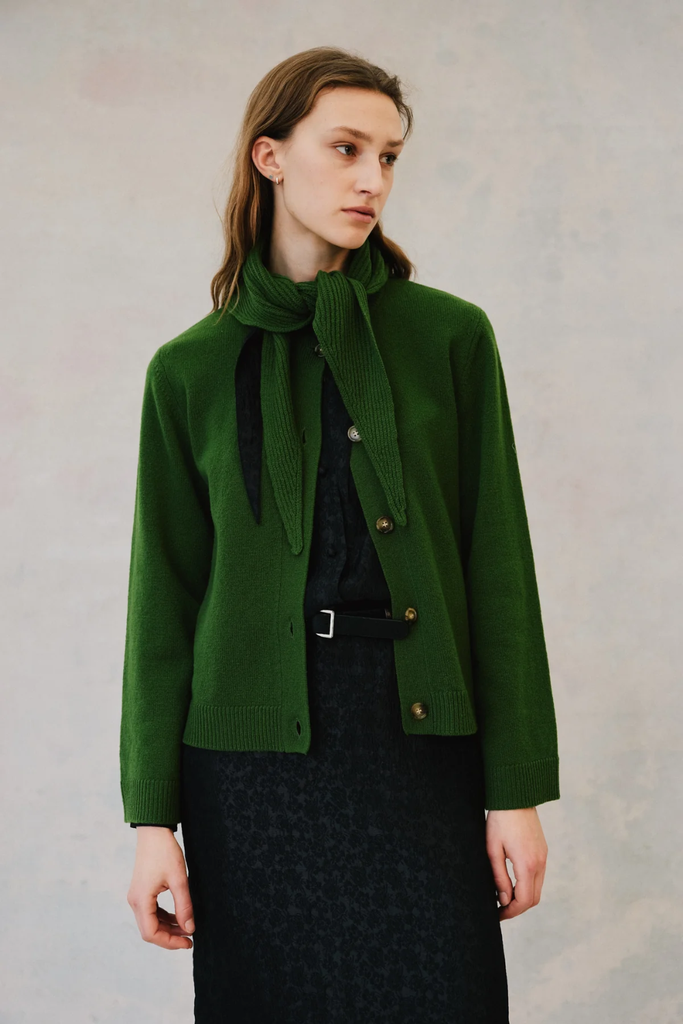 Clarine Cardigan - Herb Garden Green - Baum und Pferdgarten