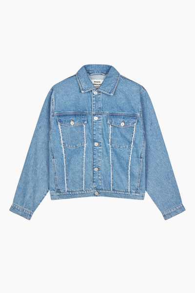 Classic Denim Gaia Jacket - Mid Blue Denim - Mads Nørgaard