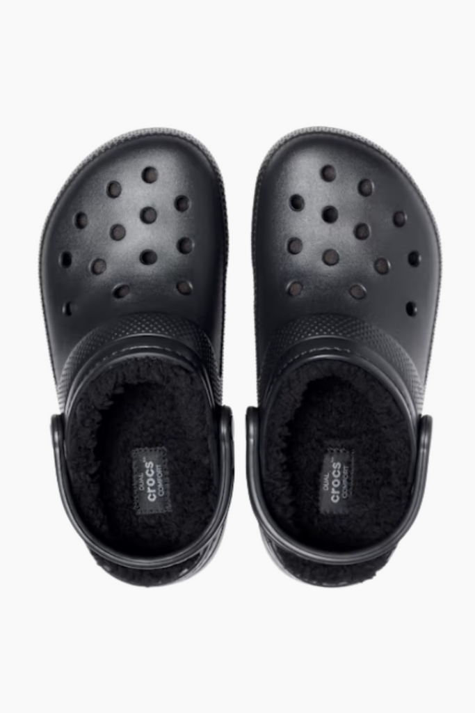 Classic Lined Clog - Black/Black - Crocs