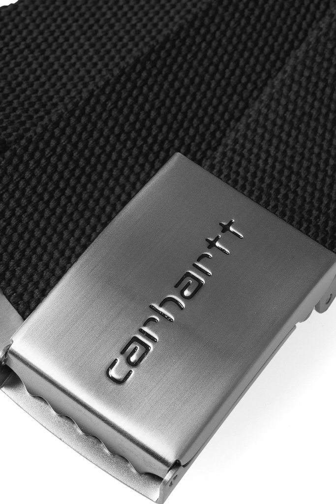 Clip Belt Chrome - Black - Carhartt WIP