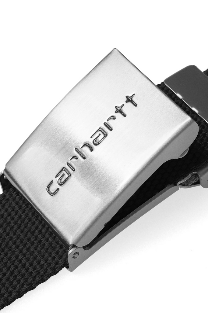 Clip Belt Chrome - Black - Carhartt WIP