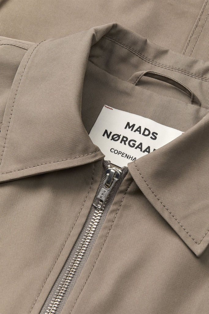 Cotton Pol Delish Jacket - Walnut - Mads Nørgaard