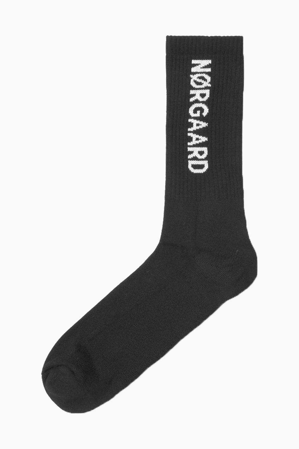 Cotton Tennis MN Classic Sock - Black - Mads Nørgaard
