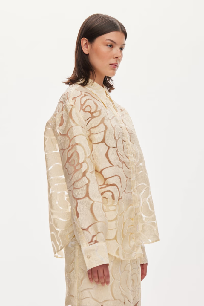 Cuba Shirt - Butter - Oval Square