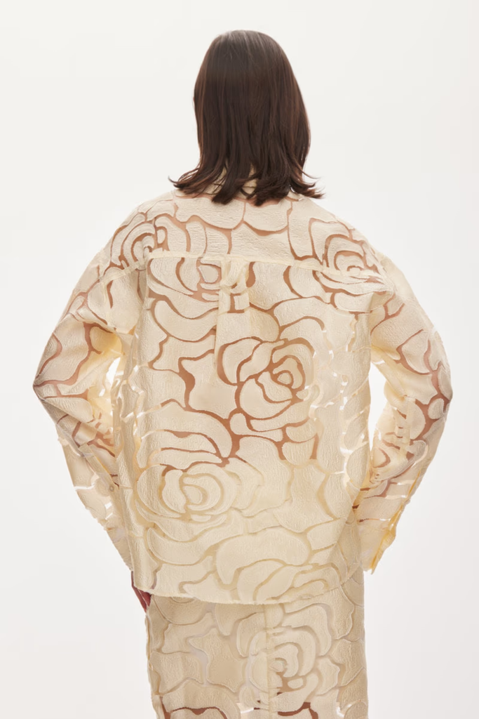 Cuba Shirt - Butter - Oval Square