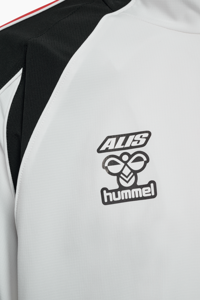 DBU-ALIS 26 Line Up Jacket - White - ALIS x Hummel