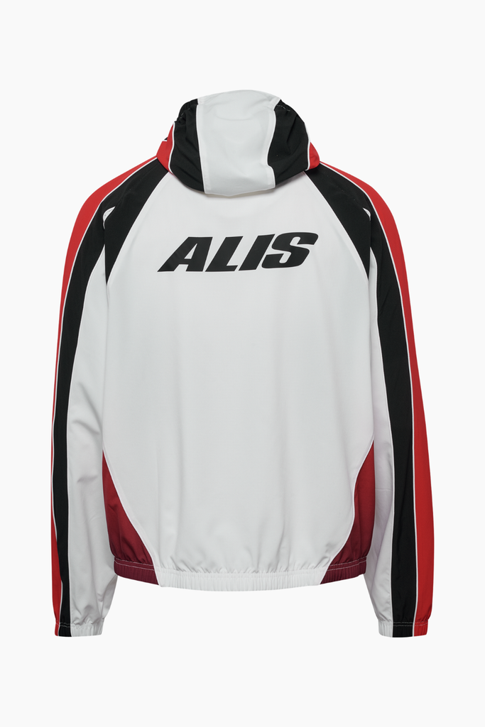 DBU-ALIS 26 Line Up Jacket - White - ALIS x Hummel