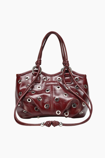Daphne Bag - Cabernet - Silfen Studio