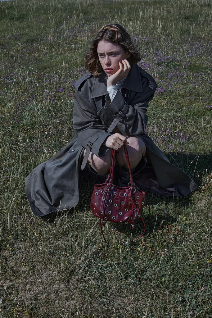 Daphne Bag - Cabernet - Silfen Studio