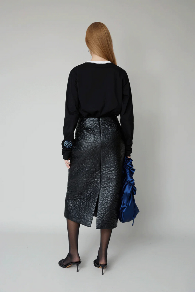 David Unisex LS T-shirt - Black - OpéraSPORT