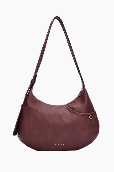 Debbie Shoulder Bag - Cherry - Silfen Studio