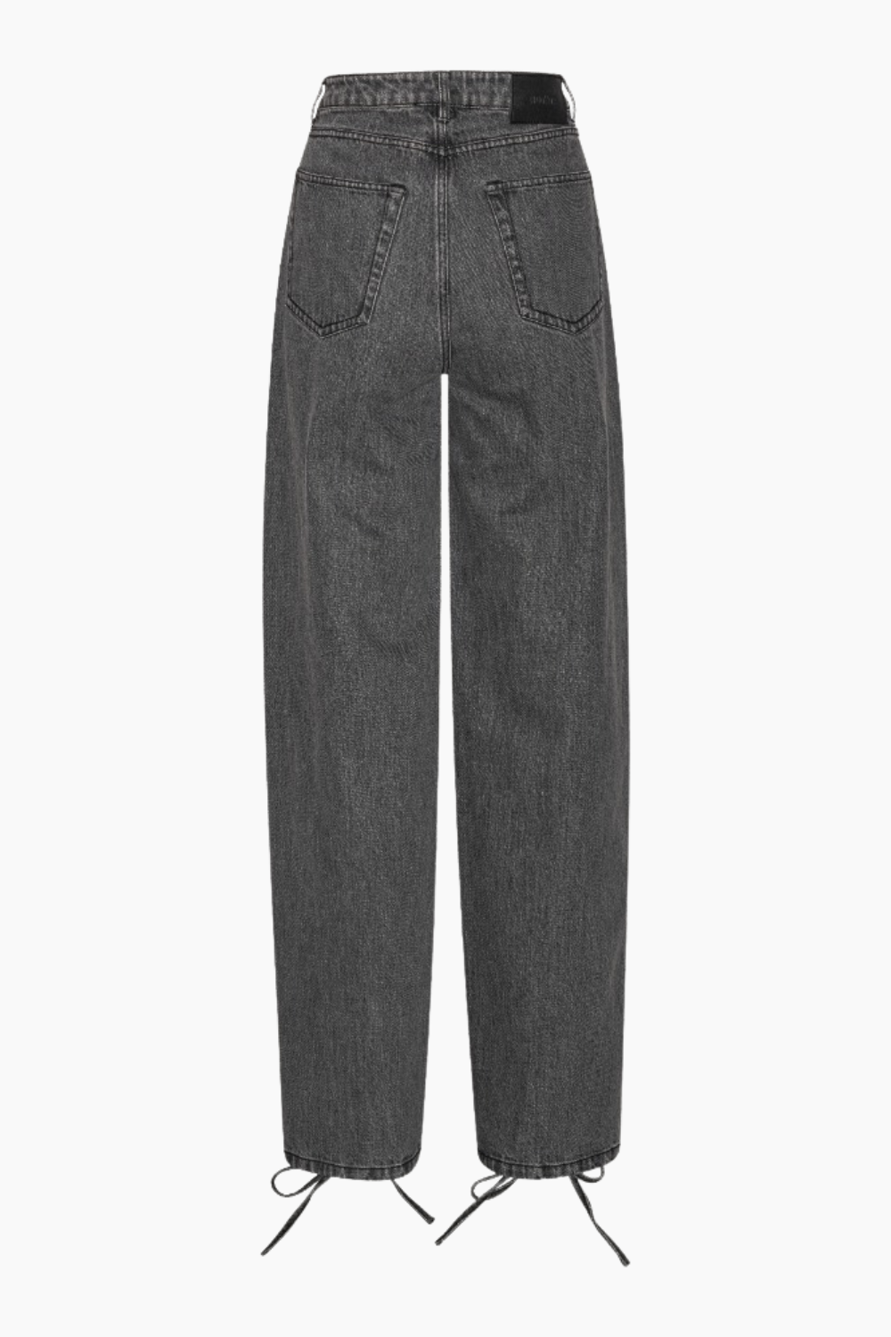 Denim Laced Leg Pants - Black - ROTATE