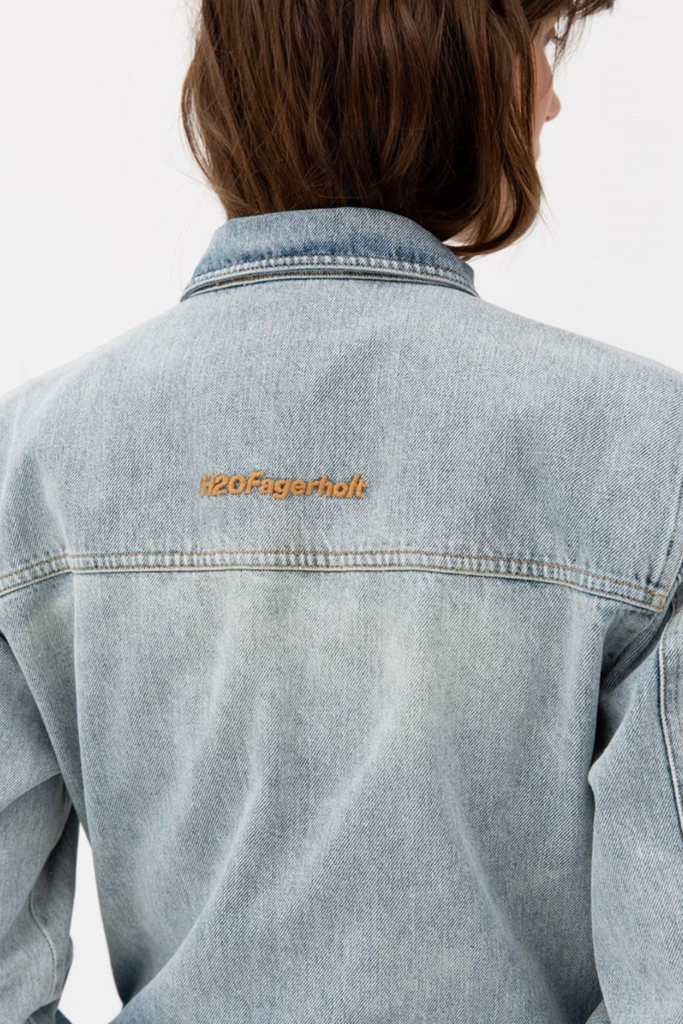 Dip Dye Dress - Dip Dyed Denim - H2O Fagerholt