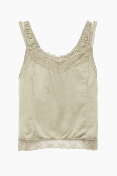 Double Lace Top - Grey Putty - H2O Fagerholt