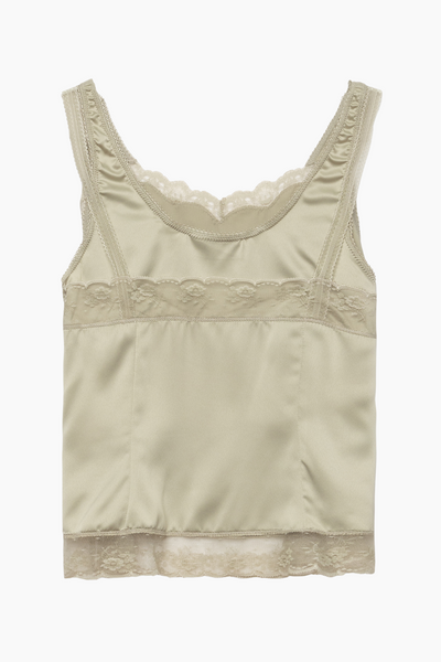 Double Lace Top - Grey Putty - H2O Fagerholt