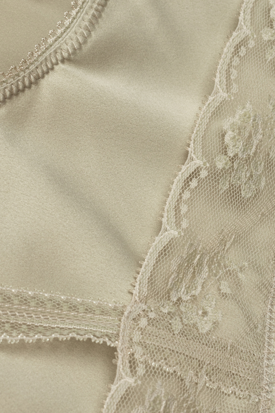 Double Lace Top - Grey Putty - H2O Fagerholt