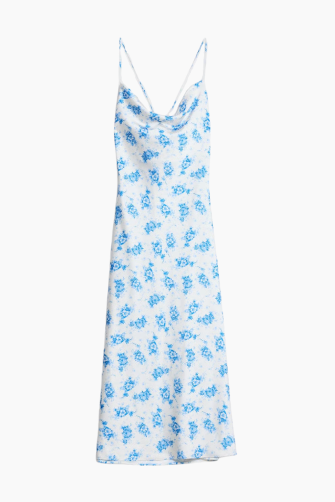 Eila Print Dress - Ecru Mix - Holzweiler