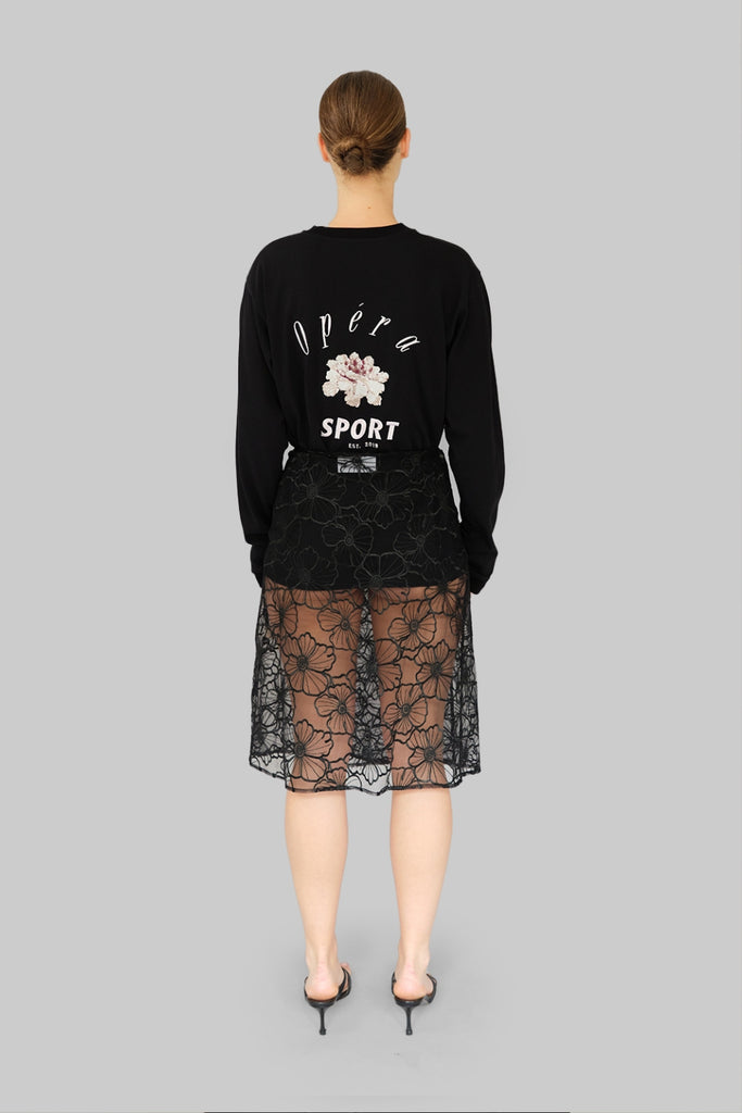 Eli Unisex T-shirt - Black - OpéraSPORT