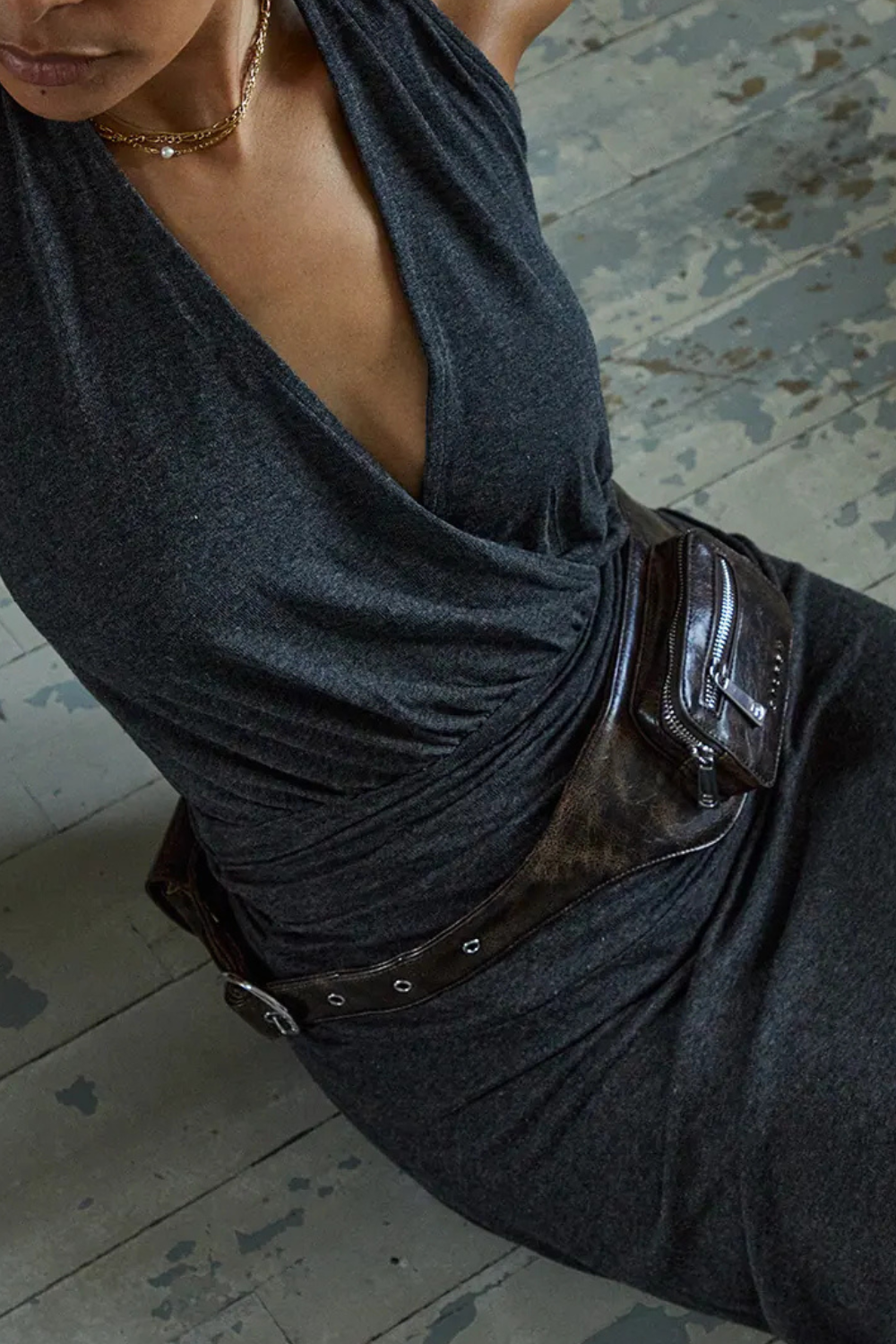 Eliza Belt - Brown Cracked - Silfen Studio