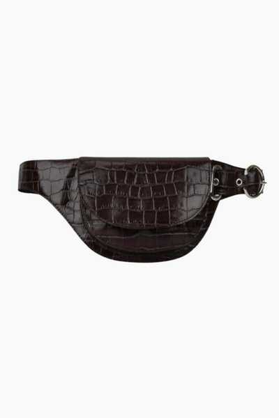 Eliza Belt - Brown Croco - Silfen Studio