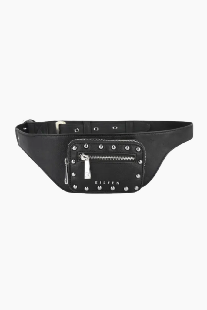 Eliza Belt Studded - Black - Silfen Studio