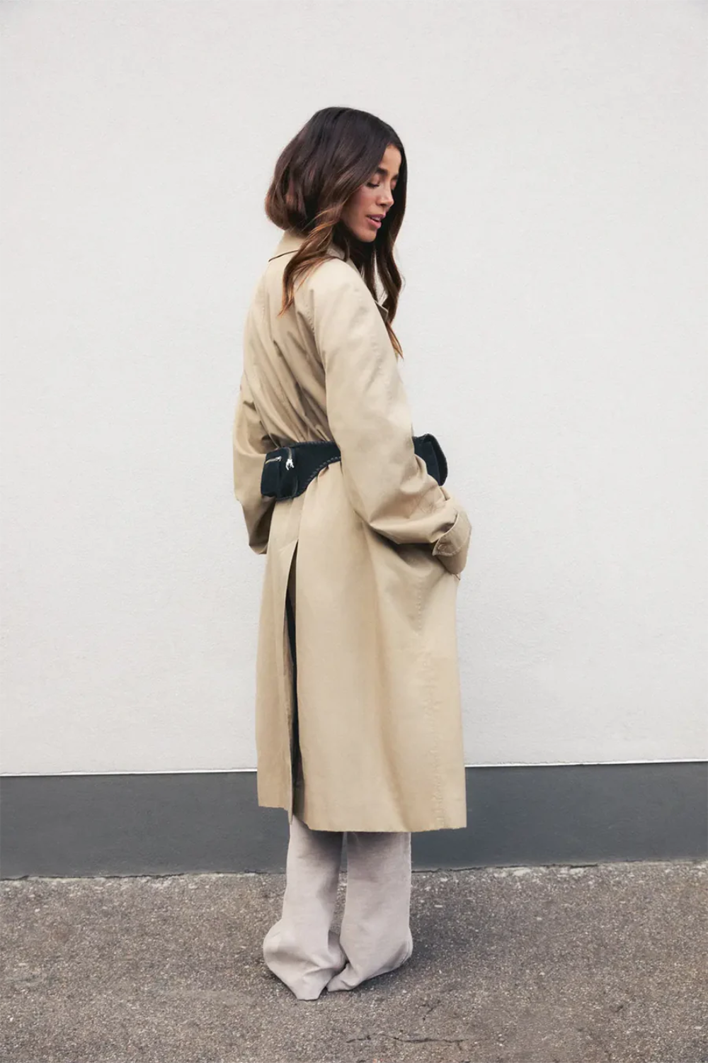 Eliza Braided Belt - Black - Silfen Studio