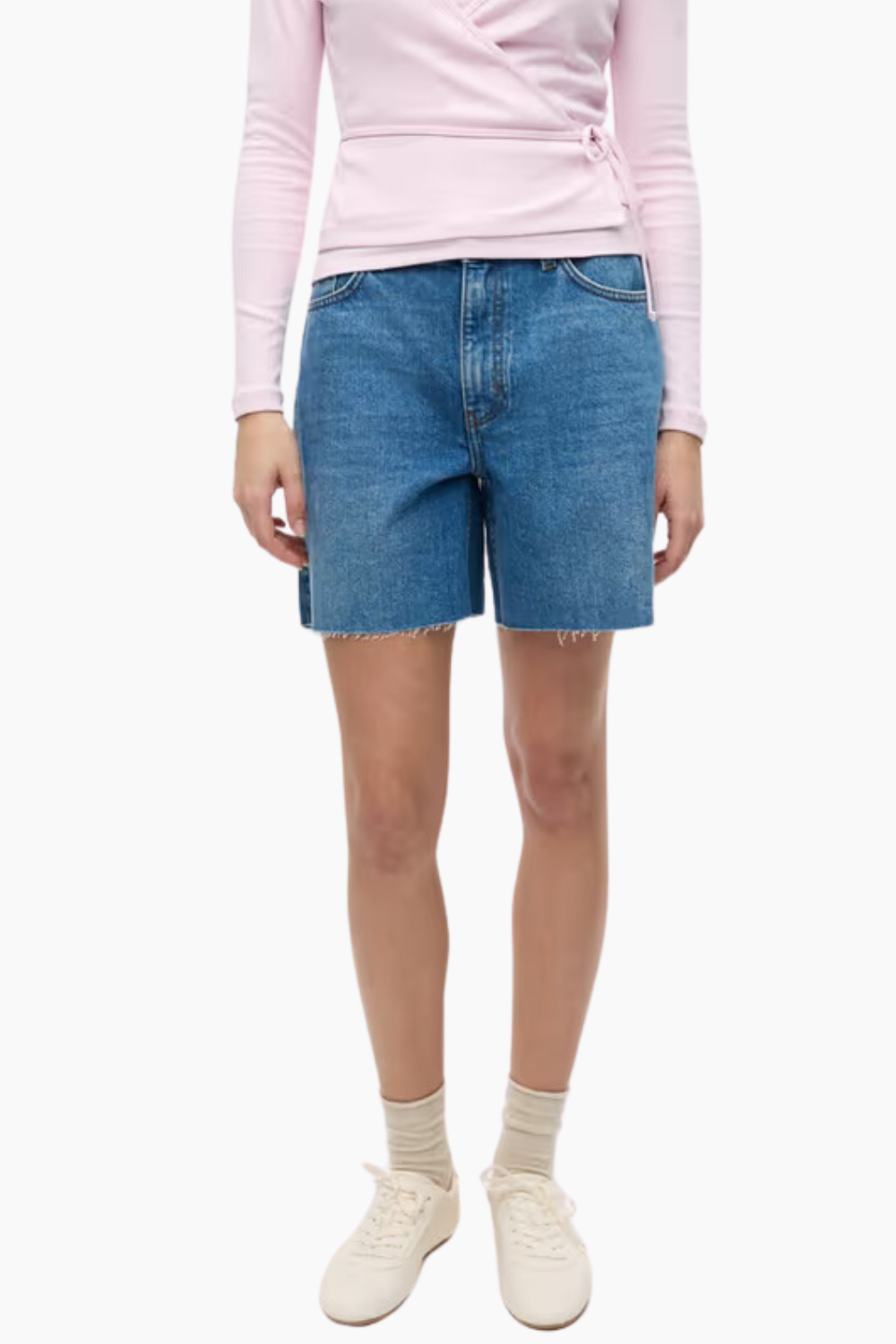 Enbiloba Shorts 7152 - Worn Dark Blue - Envii-1