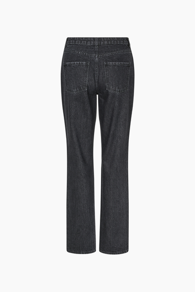 Enbree Straight Jeans 7152 - Black Worn - Envii