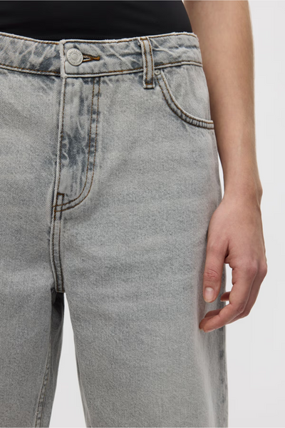 Endank Long Shorts 7220 - Light Grey Bleach - Envii-5