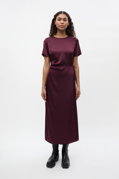 Enelena SS Dress 7241 - Fig - Envii-1