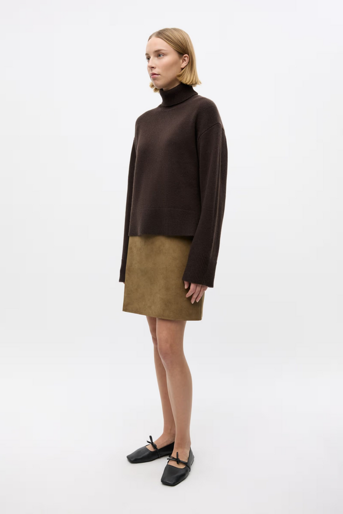 Enelise LS Knit 7230 - Chocolate Torte - Envii