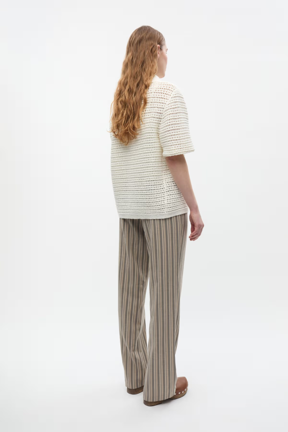 Ensofs SS Polo Knit 7254 - Gardenia - Envii-5