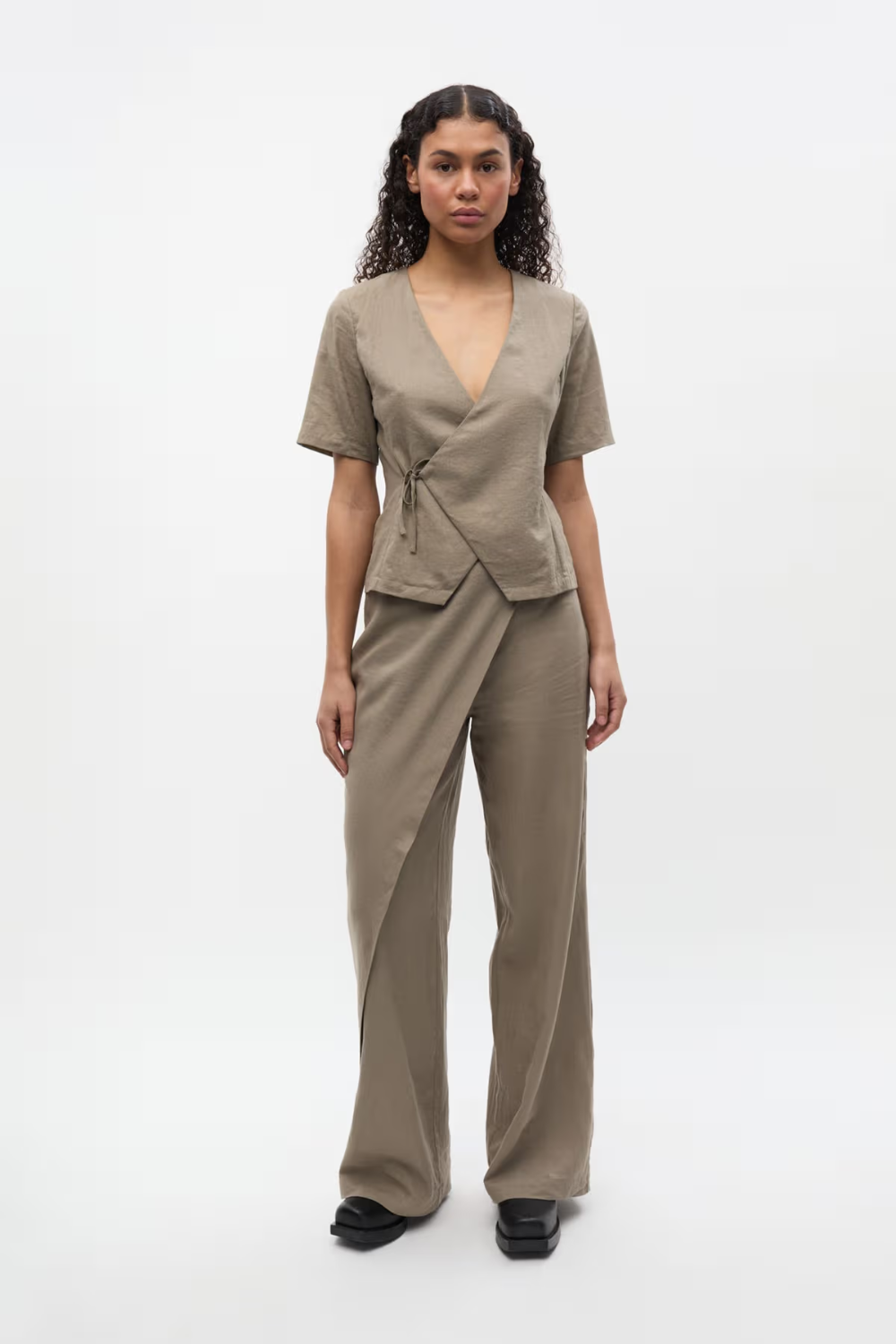 Entam Pants 7244 - Brindle - Envii-1