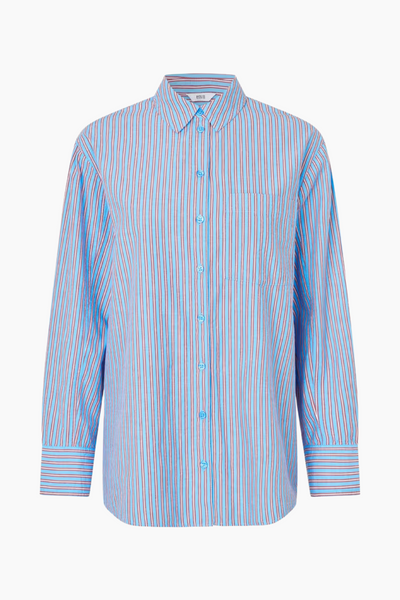 Enwebster LS Shirt ST 7119 - Cabernet Stripe - Envii