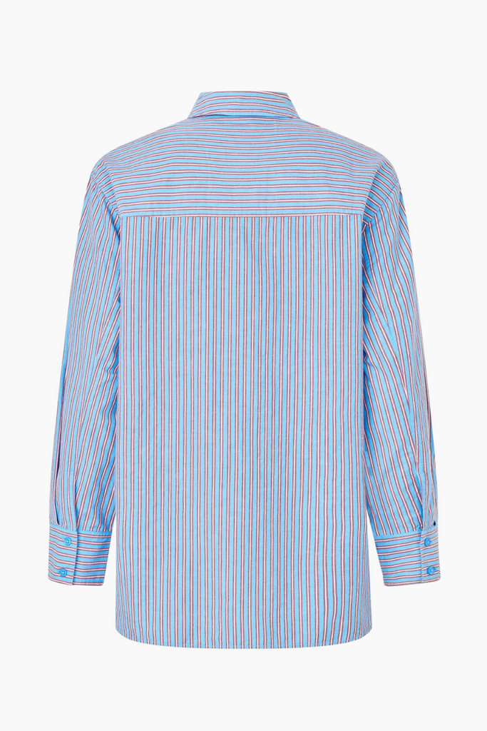 Enwebster LS Shirt ST 7119 - Cabernet Stripe - Envii