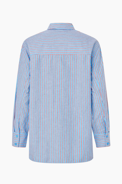 Enwebster LS Shirt ST 7119 - Cabernet Stripe - Envii