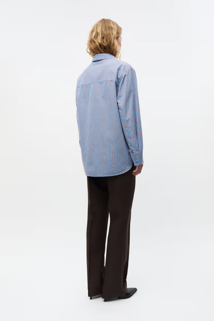 Enwebster LS Shirt ST 7119 - Cabernet Stripe - Envii