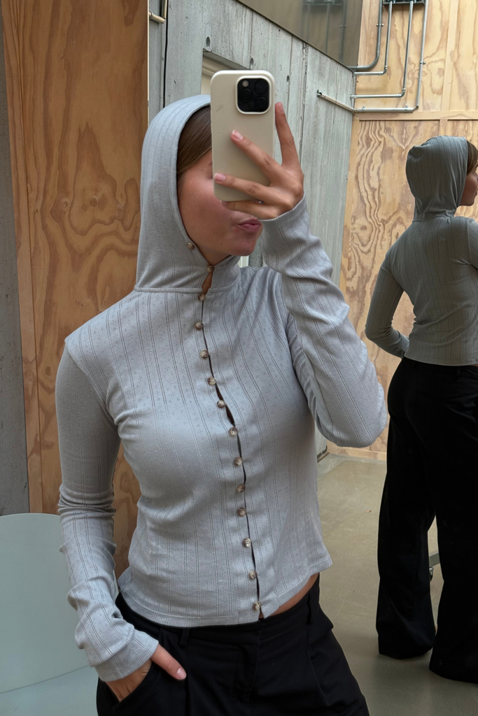 Eva Cardigan - Grey - Silfen Studio