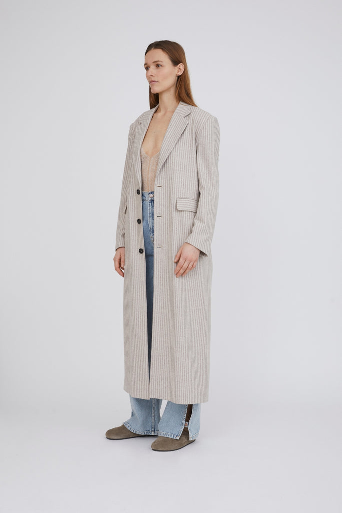 Fabulous Blazer - Beige/Sand Stripe - H2O Fagerholt