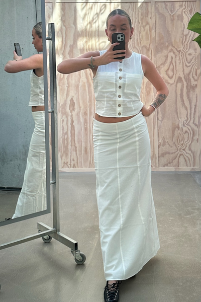 FalkaRS Skirt - White - Résumé