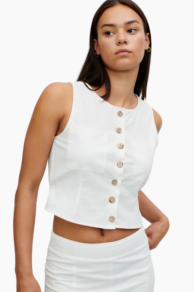 FalkaRS Top - White - Résumé-1