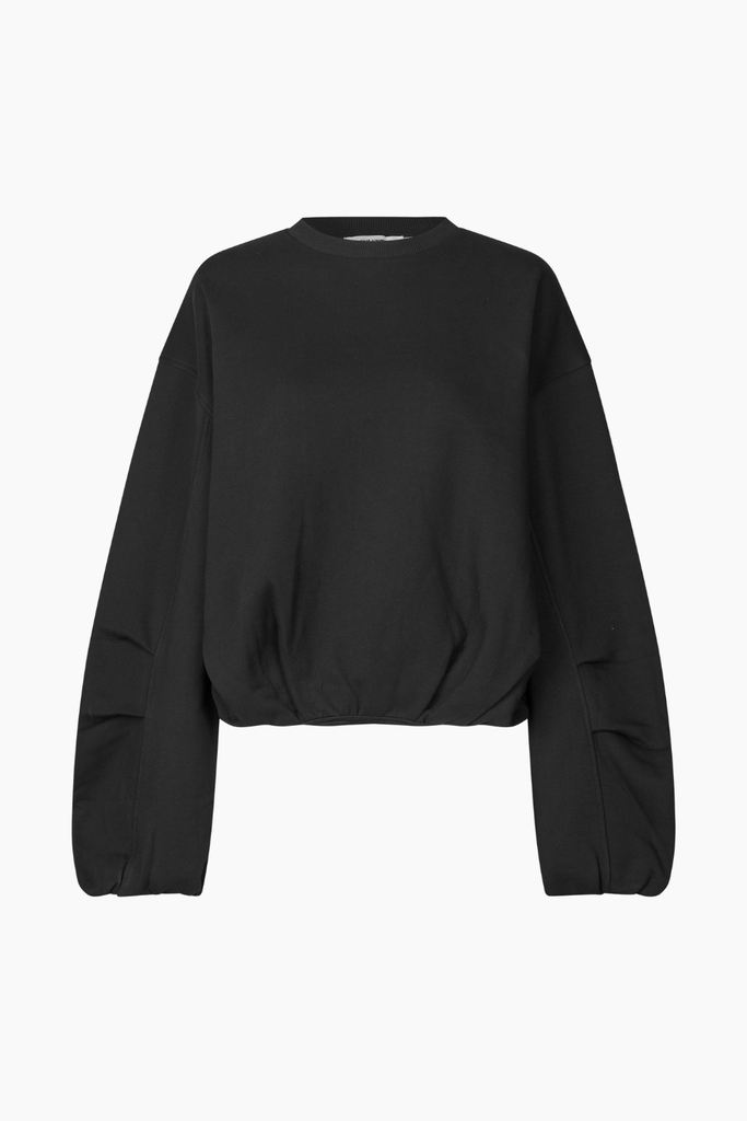 First Crewneck Sweat - Black Stone - Oval Square