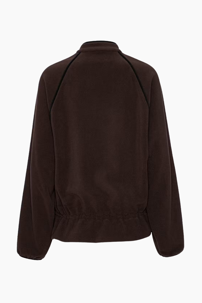Fleece Half Zip Jacket - Molé - Rotate